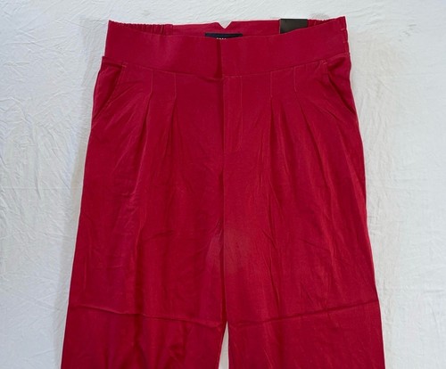 Torrid Wide Leg Stretch Hallis High-Rise Pant in Rhubarb. Women's 12R, NWT!! - Picture 5 of 9