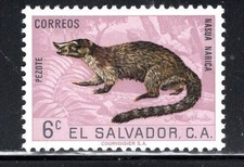 EL SALVADOR LATIN AMERICA STAMPS MINT HINGED  LOT  1197AT