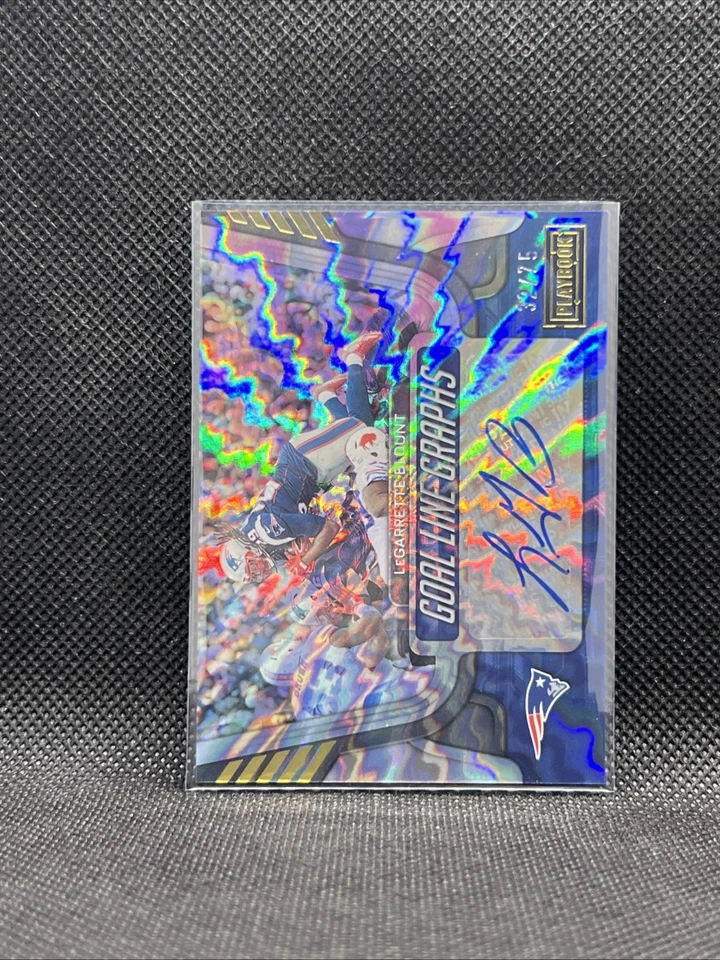 2022 Panini Playbook LeGarrette Blount Goal Line Graphs Auto Autograph #32/75 - Image 2 of 4