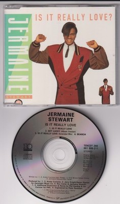 Jermaine Stewart   Is It Really Love? / Get Lucky - 4 Track Maxi CD 1989