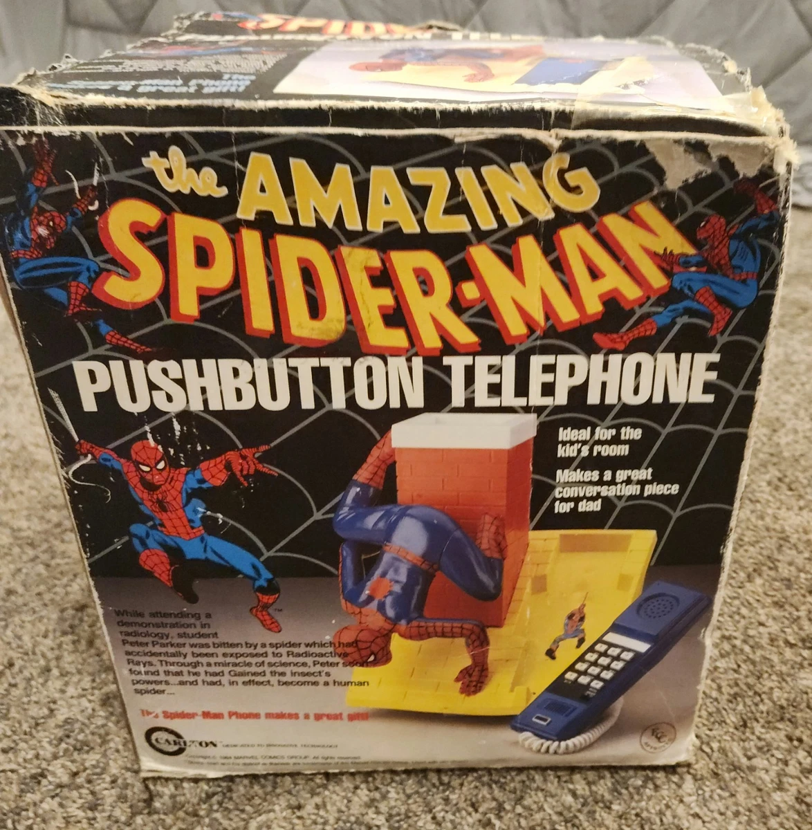 Spider-Man Marvel Comic Book Heroes Action Figures 1980-1989 Time