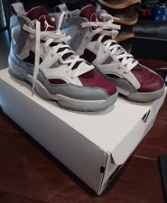 Nike Air Jordan Jumpman Two Trey Men's Sneakers White/Red, Size 11