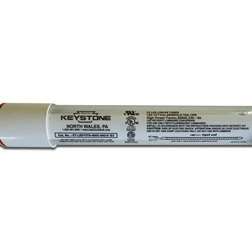 Keystone KT-LED15T8-48GC-830-D/G3 (2 Pack) Ballast Bypass T8 LED Tube -... - Image 3 of 4