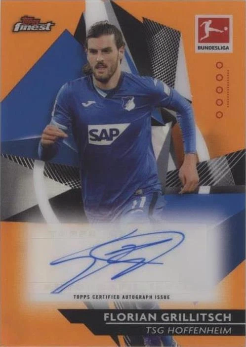 Orange Refractor Autographs