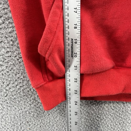 VINTAGE Flamehead Hoodie Boys Youth Small Red JNCO Skater Graphic Y2K 00s - Picture 7 of 13