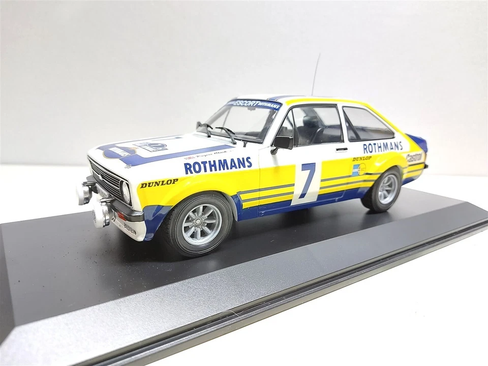 Ford Escort MKII RS1800 Rothmans Rally 1979 #7 - 1/18 Artigianale base IXO - Immagine 3 di 4
