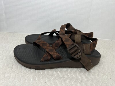 Chaco Z/Cloud Toe Loop Sandals Mens 12 Brown Multi Sport Hiking Outdoor Trail Chaco Z/Cloud 2 Adjustable Strap Cushioned Sandal Men  main image 4