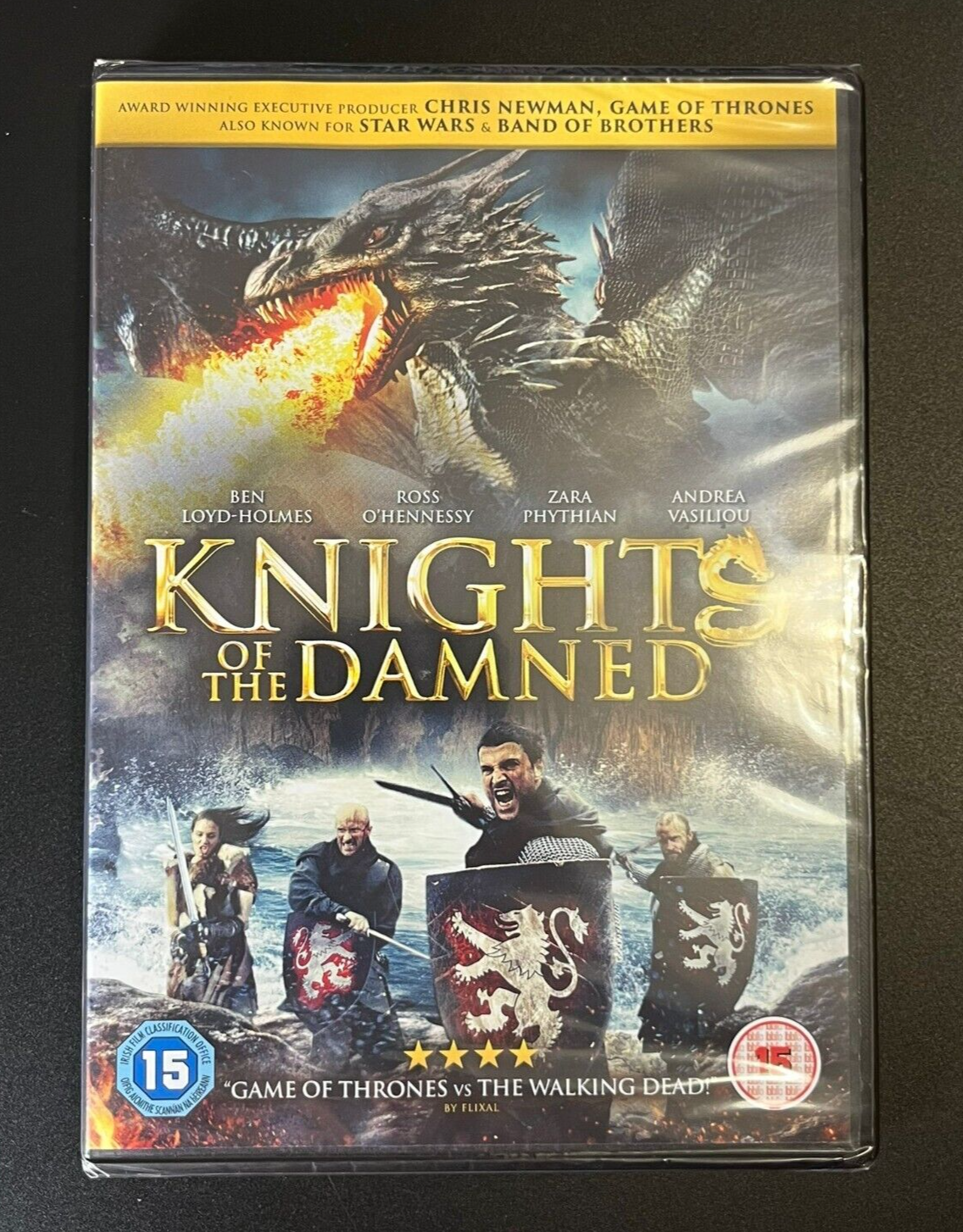 KNIGHTS OF THE DAMNED - DVD (2017) - NEW SEALED