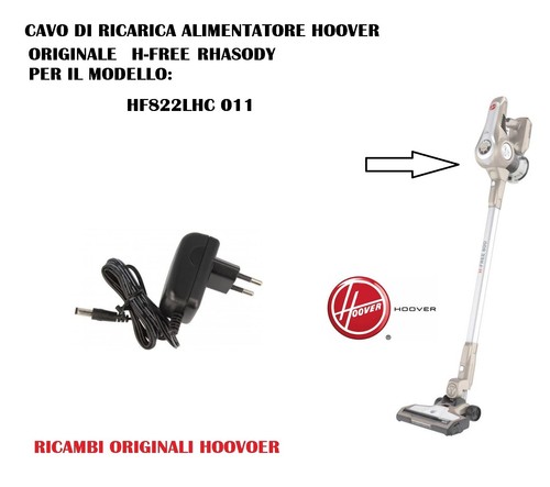 CARICA BATTERIA CAVO DI RICARICA ASPIRAPOLVERE H-FREE 700 HOOVER HF722PTLG  | eBay