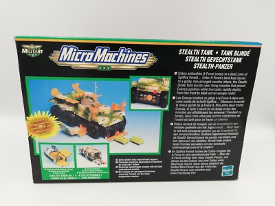 Vintage Micro Machines Military - Rapid Attack Stealth Tank