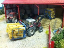 A3 Massey Ferguson 399 Tractor Poster Brochure Britains Farm 1/32 Diorama