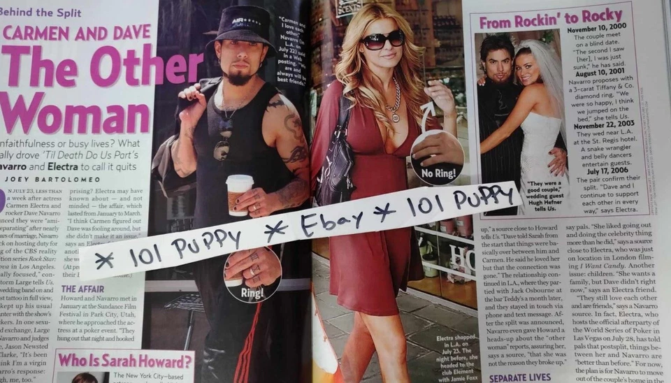 Tori Spelling US Weekly magazine PAMELA ANDERSON Carmen Electra SHANNEN DOHERTY - Image 3 of 4