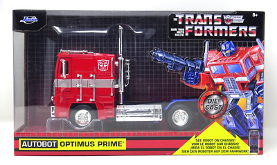 Jada Toys Auotbot Optimus Prime Die Cast Metal Transformers