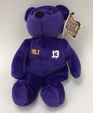 Wilt Chamberlain - LA Lakers 1999 Salvino's Bammers NBA Plush Bear 9 Purple