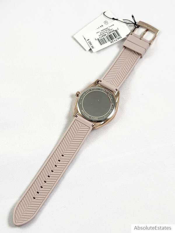 ♡　メタリックゴールド　キャンディピンク NEW Michael Kors Janelle Lilac Pink & Rose Gold Watch MK7139