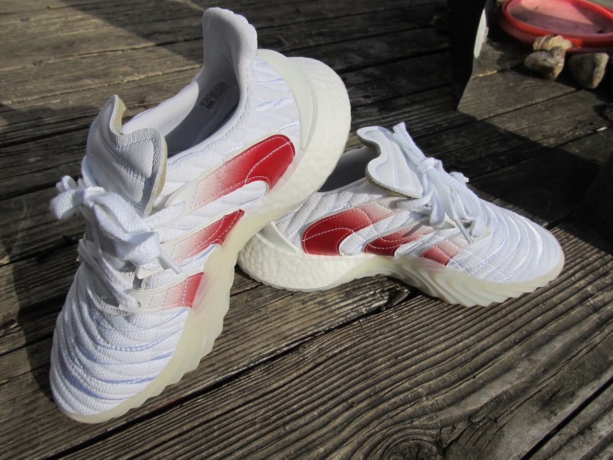 Adidas EE5631 Sobakov Boost 2.0 White Scarlet 2019 Men