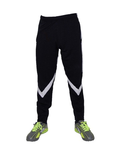 Kid's Peru Training Long Pants Arza Color Black with White Made in USA - Picture 2 of 4