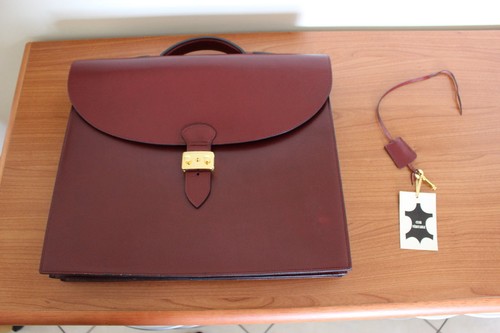 BORSA Avvocato Medico VERA PELLE CUOIO valigetta NUOVA marrone - ALTA  QUALITA' | eBay
