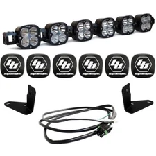 Baja Designs 6 XL Linkable LED Bumper Light Bar Upfitter Kit for 21+ Ford Bronco