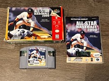 All-Star Baseball 2000 Nintendo 64 N64 Complete CIB Authentic