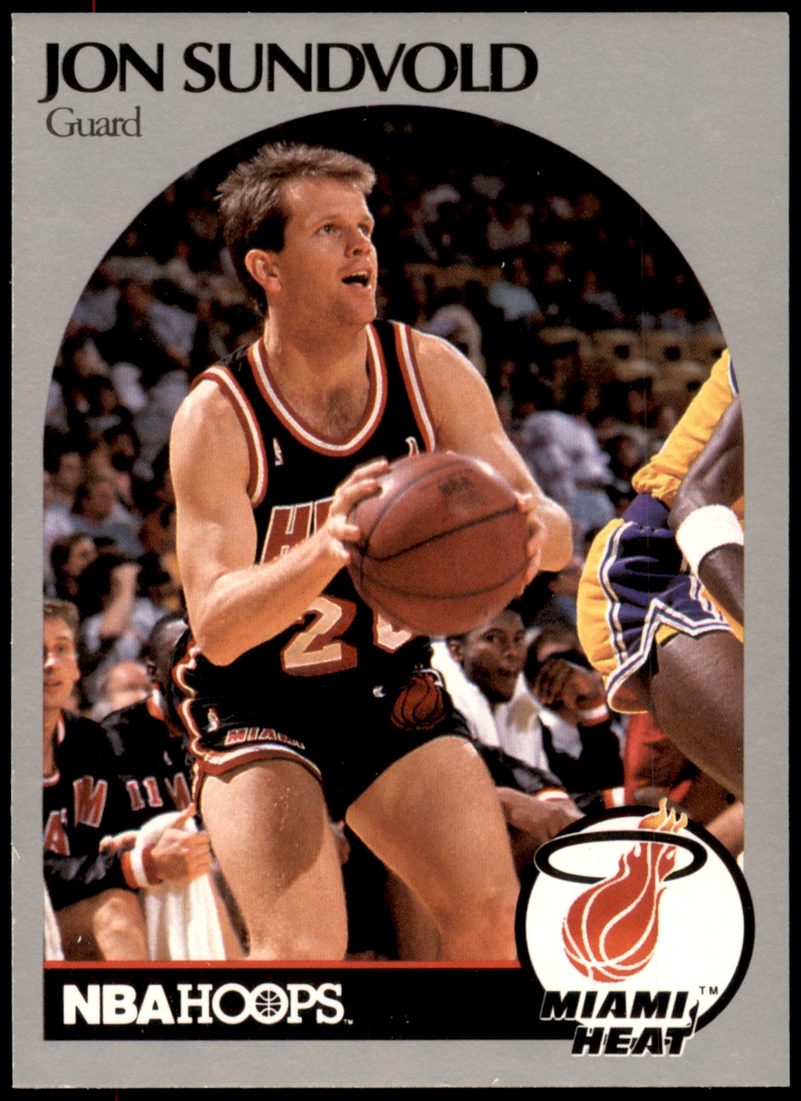 Jon Sundvold #172a 1990-91 Hoops
