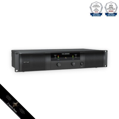 Behringer NX3000 3000W Ultra-Lightweight Class-D Power Amplifier