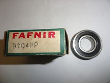 New Fafnir 9104PP Deep Groove Ball Bearing, 20mm X 42mm x 12mm, Double Sealed