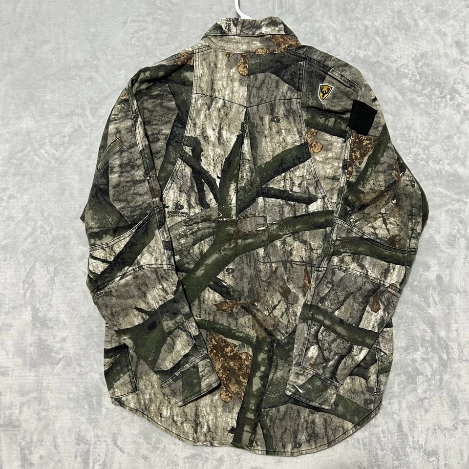 Scent Shield Shirt Mens M S3 Mossy Oak Camo Tree stand  Button Up Hunting - Image 2 of 4