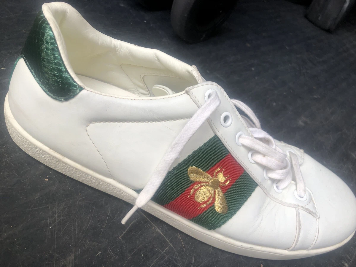Gucci worn hotsell shoes