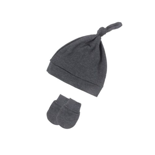 4 Sets Infant Beanies Caps with Scratch Mitten Pack Newborn Hospital Hats Mit... - Picture 2 of 7