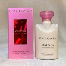 Bvlgari Omnia Pink Sapphire Body Lotion MINI Travel Size 1.35oz, 40ml New in Box