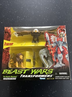 1997 The Transformers Beast Wars Prowl Silverbolt Ironhide Complete With Box
