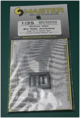 Master Model 35 043 - 2M Rod Antenna for Fu 5 Radio Set , 1:35
