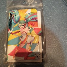 Hatsune Miku Smartphone Case L Size Racing MIKU