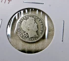 1914 P  SILVER BARBER DIME