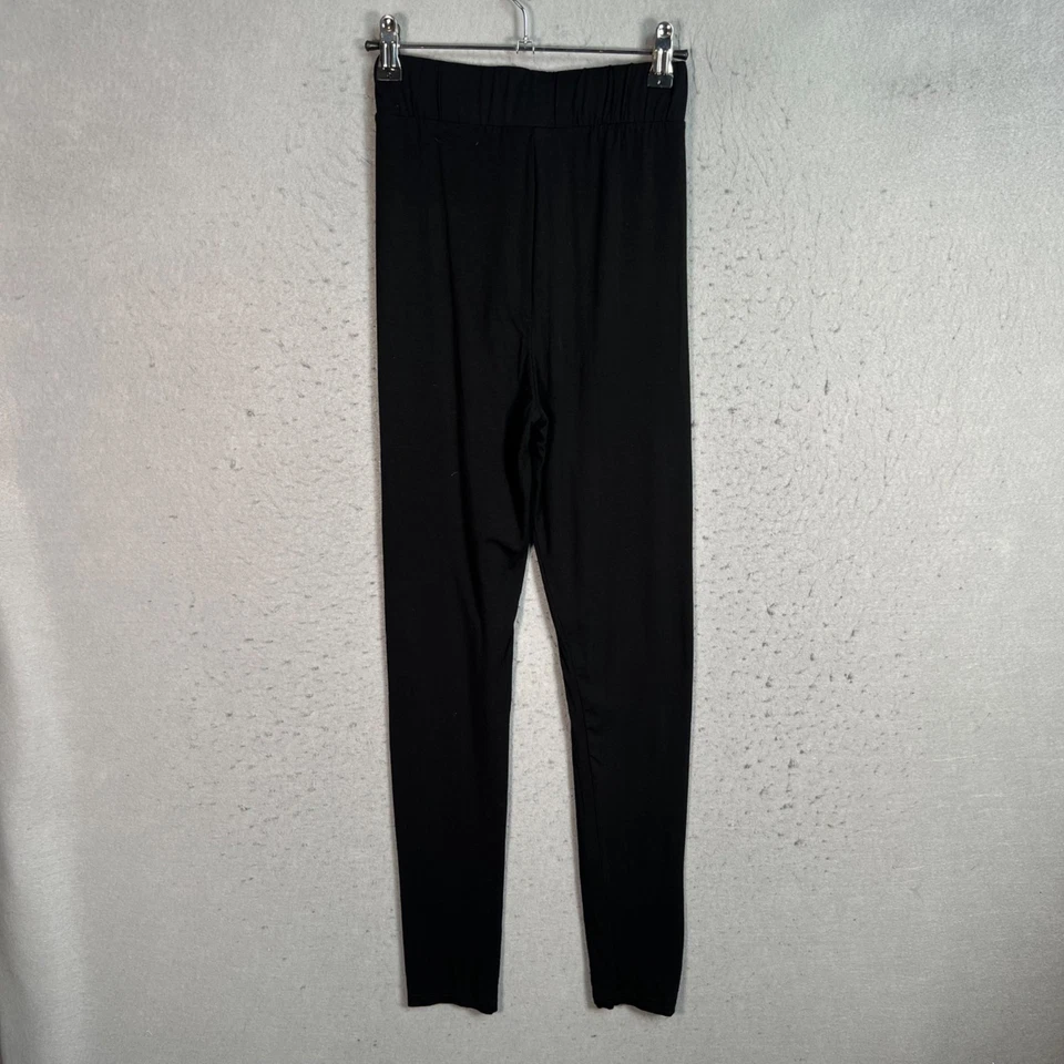 Topshop 黑色打底裤女式 4 码粘纤弹性弹力面料新品! — 第 2/4 张图片