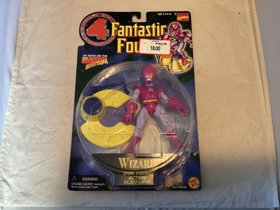TOY BIZ MARVEL FANTASTIC FOUR WIZARD FIGUR 1996 UNGEÖFFNET NEU IN OVP