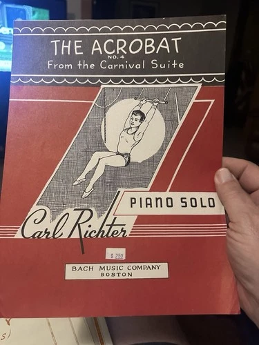 O 9x12 3-pack Of Gymnastics Sheet Music (easy piano)