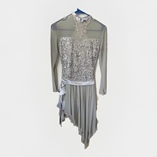 Revolution Silver Child s XL Dance Lyrical Costume