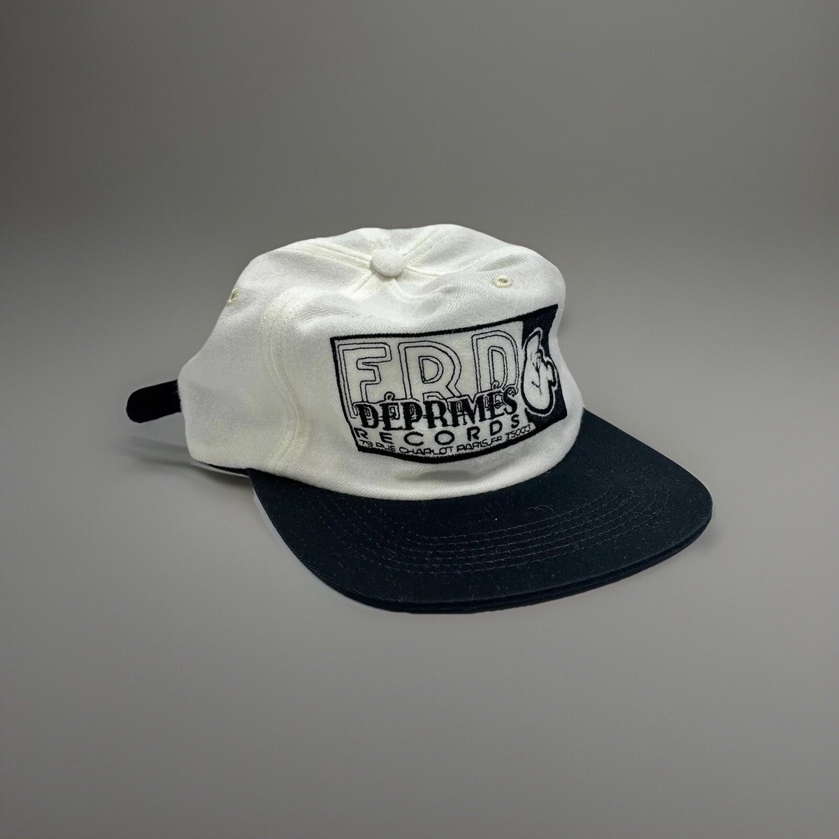 ENFANTS RICHES DEPRIMES LEATHER-TRIMMED LOGO EMBROIDERED ENFANTS RICHES DEPRIMES LEATHER-TRIMMED LOGO EMBROIDERED