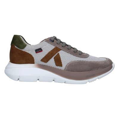 Callaghan Herren Sneaker Grau Weiß Wildleder