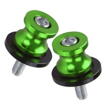 Bobbin Spools Swingarm Paddock Stand Adaptors M8x1.25 Motorbike Motorcycle 2x