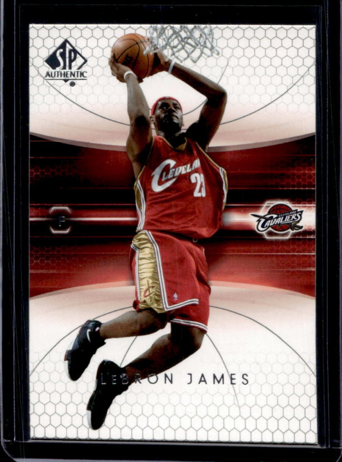 2004-05 SP Authentic LeBron James #14 Cavaliers