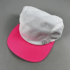 Ciele Athletics Hat Cap Panel Strapback White Pink Coolwick Speed Running Sport