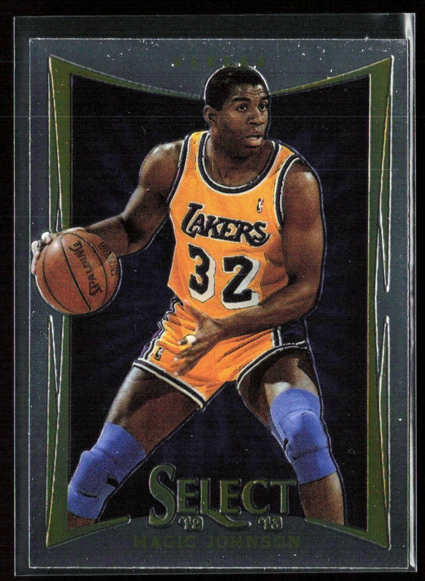 Magic Johnson 2012-13 Panini Select B #135 Los Angeles Lakers