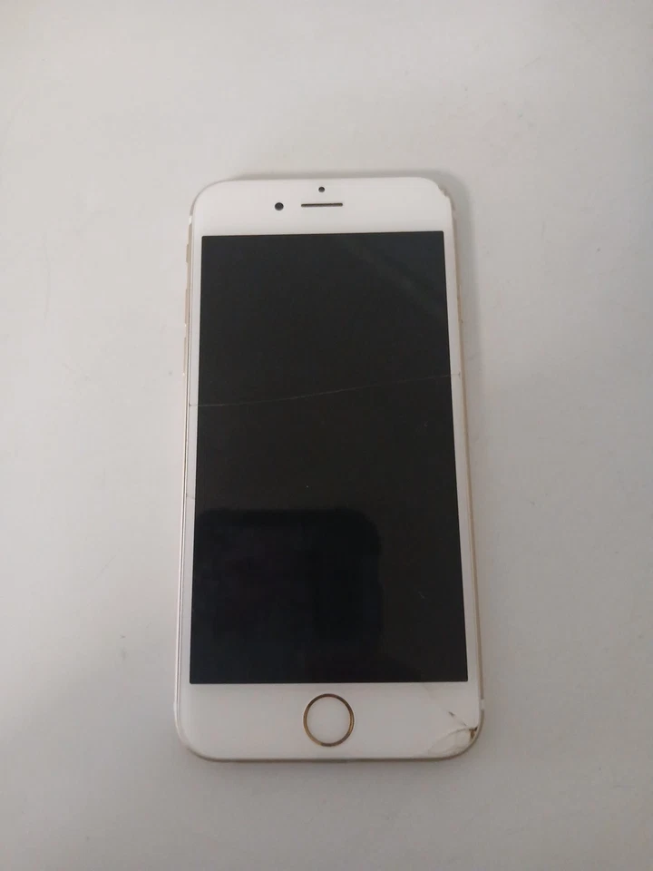 Apple iPhone 6s usado blanco/oro rosa modelo # A1688 Foto 3 de 4
