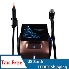 New 2 In1 808nm Diode Laser Nd Yag Laser Pico Laser Tattoo Hair Removal Machine