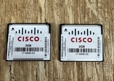 LOT OF 2 17-8896-03, 17-8827-03, Cisco Nexus 7000 2GB CompactFlash Memory Card