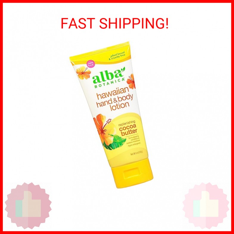 Alba Botanica Hawaiian Hand & Body Lotion, Replenishing Coco