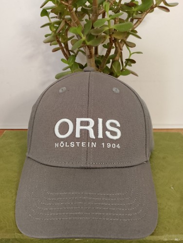 Oris Holstein 1904 Fitted Hat Cap Hat Gray Size Large XL Embroidered EUC